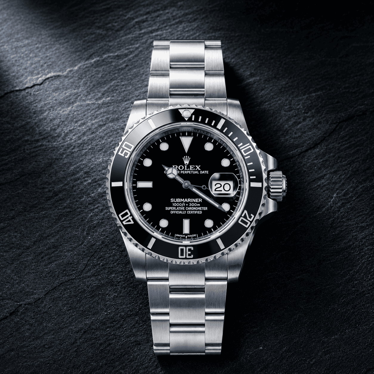 Rolex Submariner Date Ref. 116610LN — 2018, box and papers