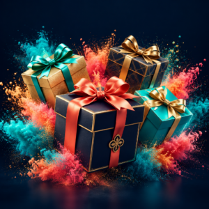MYSTERY BOXES competition concept image