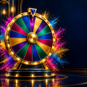 PRIZE WHEEL competition concept image